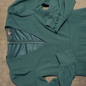 Lulus forest green jump suit